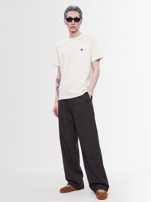 Jil Sander: Jil logo cotton t-shirt