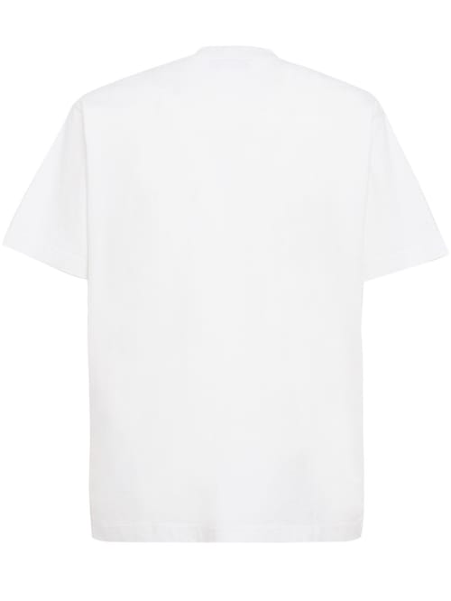 Stone Island: Cotton T-shirt with logo patch