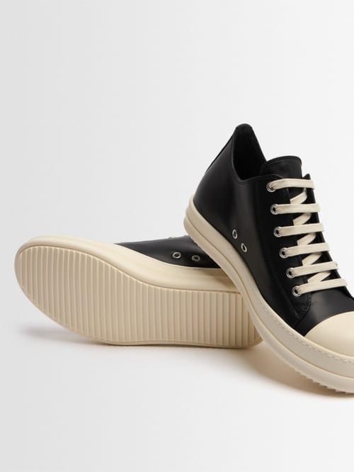 Rick Owens: Low-top sneakers with ridged sole
