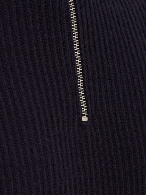 DIANA STUDIO: Merino wool half-zip knit jumper