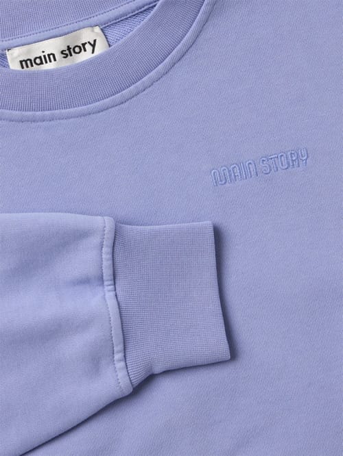 Main Story: Organic cotton sweatshirt
