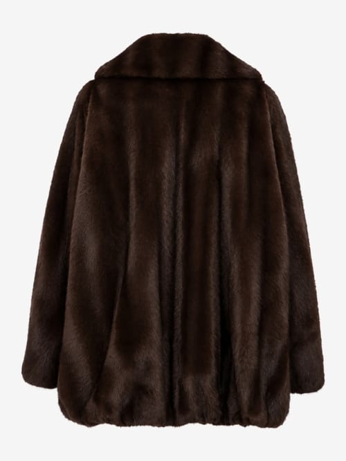 LUISA SPAGNOLI: Scaltro fur jacket