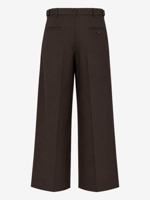 Lemaire: Single pleat tailored pants
