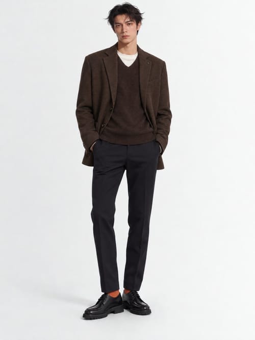 CRUNA: Slim fit with elastic waistband