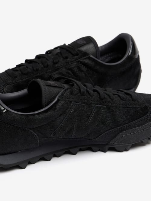 New Balance: Calf leather Gator sneakers
