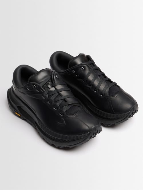Hoka: Mafate X TP leather sneakers
