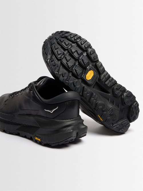 Hoka: Mafate X TP leather sneakers
