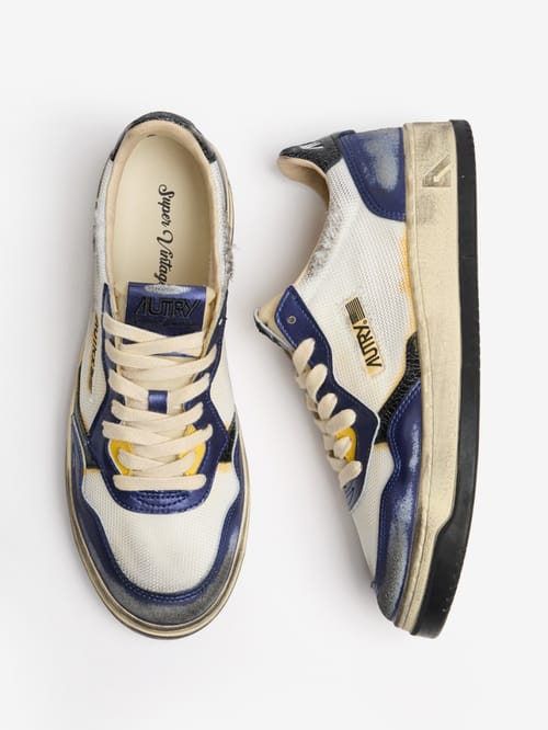Autry: Super Vintage cow leather sneakers