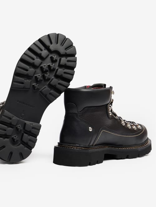 Dsquared2: Stivali da trekking Canadian in pelle