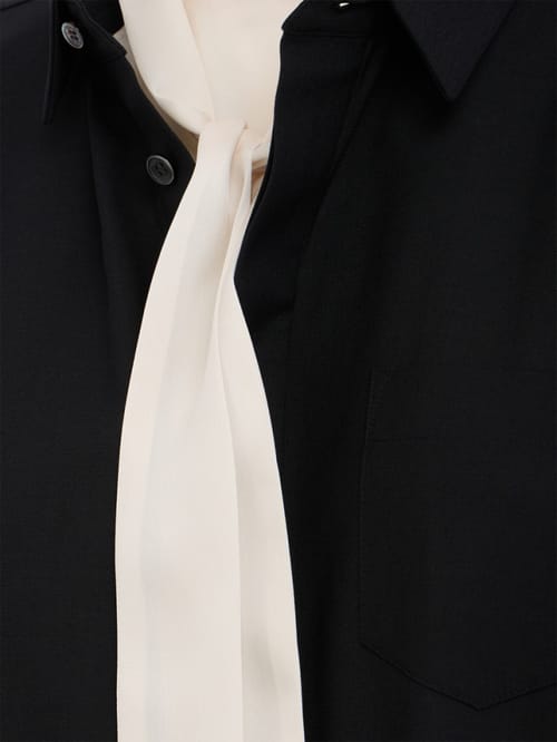 Sacai: Vestido de sastre