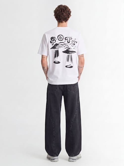 SOTF: T-Shirt aus Baumwolle mit Print