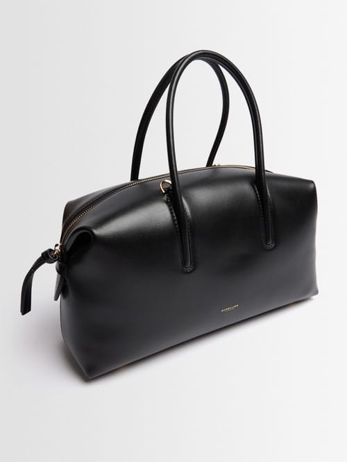 DeMellier: The Midi Stockholm leather shoulder bag