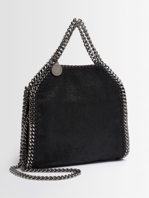 Stella McCartney: Falabella Tiny tote bag with chain