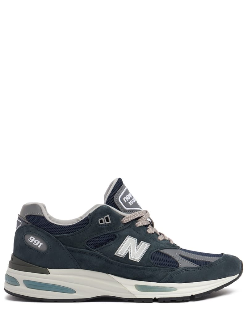 New Balance: Calfskin 991 v2 sneakers