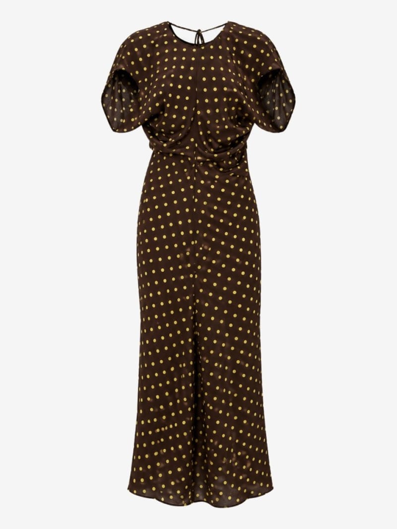 Marni: Silk blend knit dress