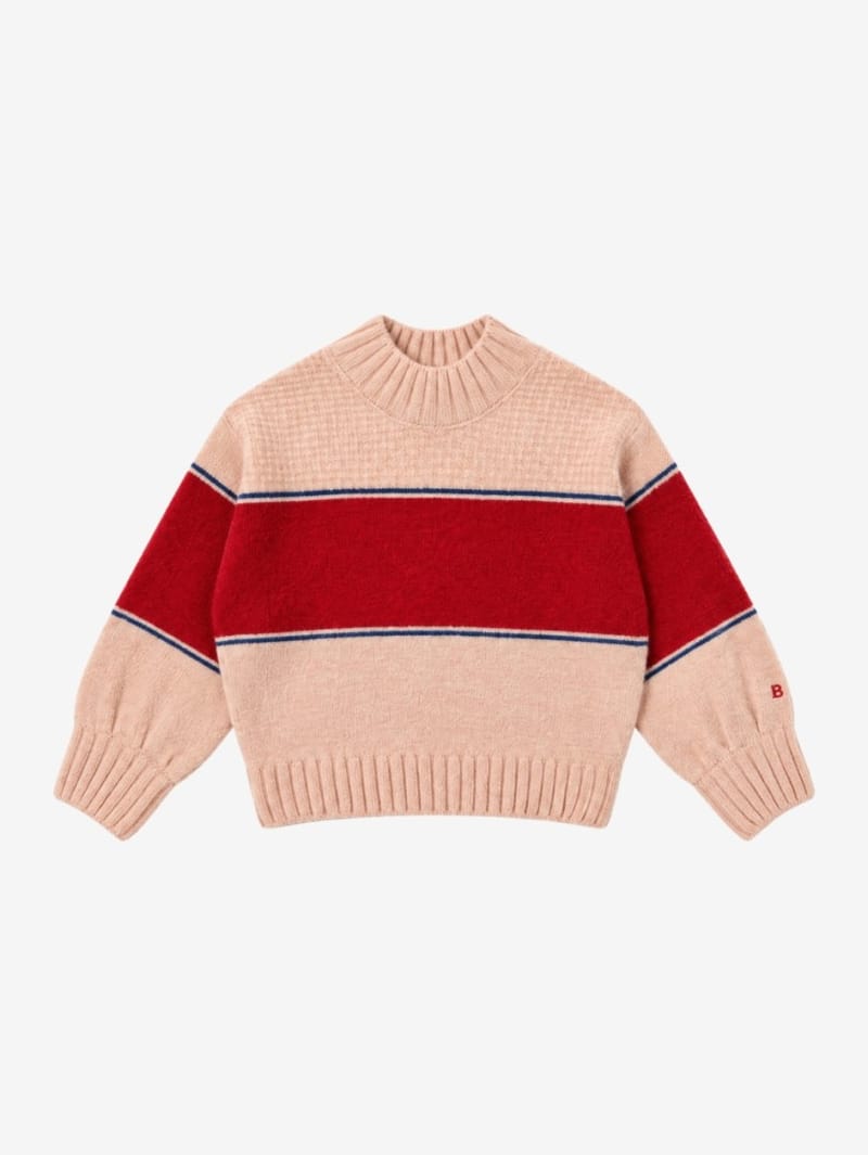 Bobo Choses: Striped jacquard sweater