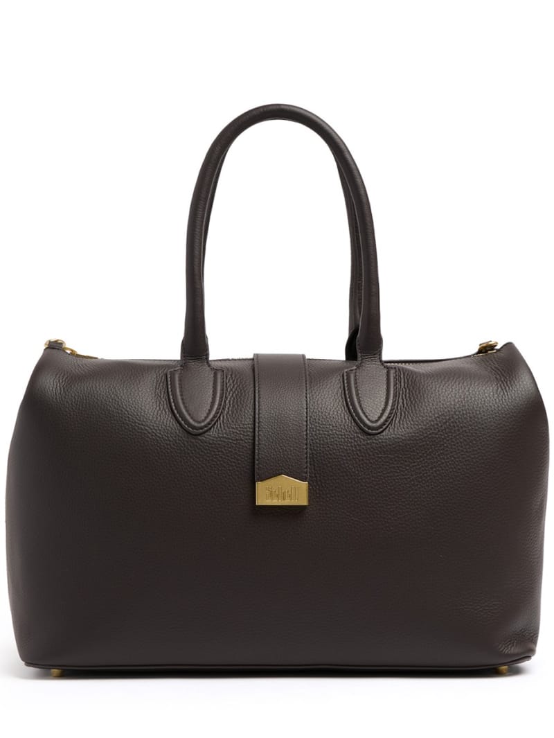 SCHELL: Large calfskin leather doctor bag