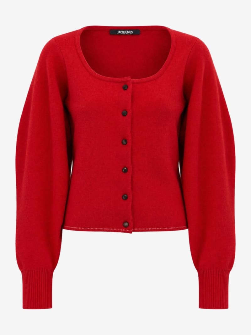 Jacquemus: Wool and cashmere cardigan Tempo