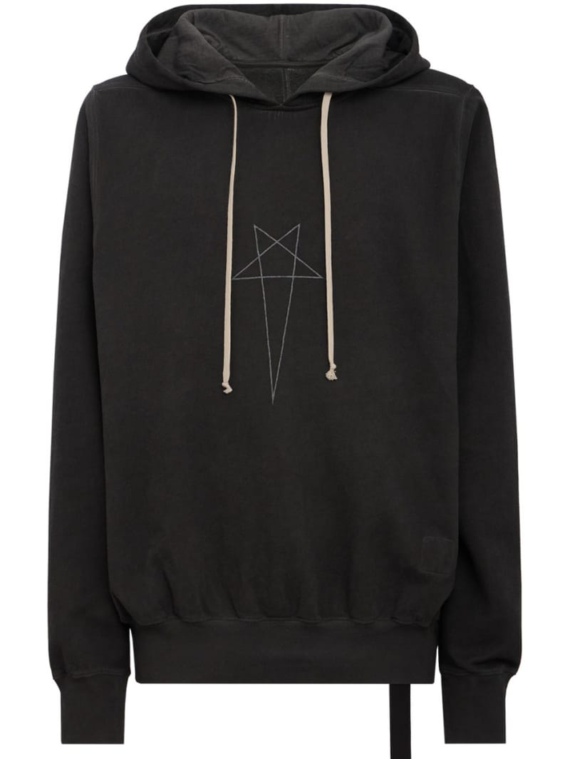Rick Owens DRKSHDW: Felpa - oversized hoodie