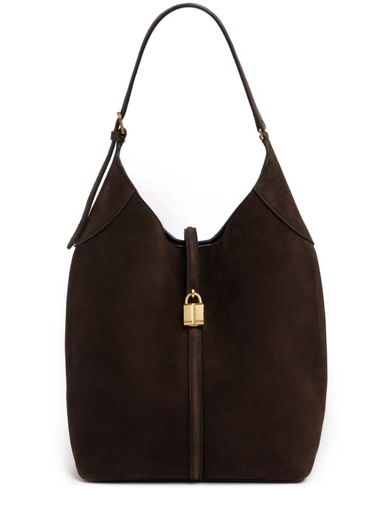 DeMellier: Large suede bucket bag