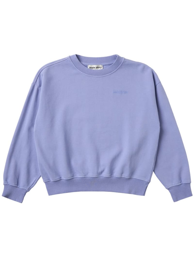 Main Story: Organic cotton sweatshirt