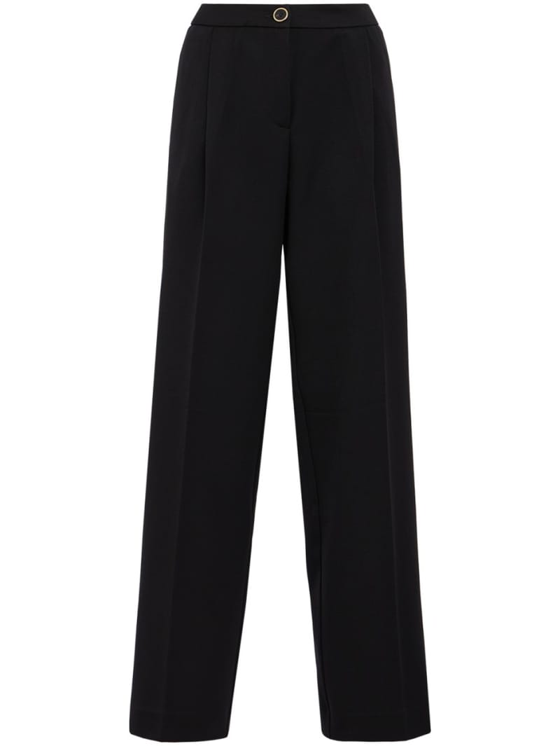 CRUNA: Pleated wide-leg regular fit pants