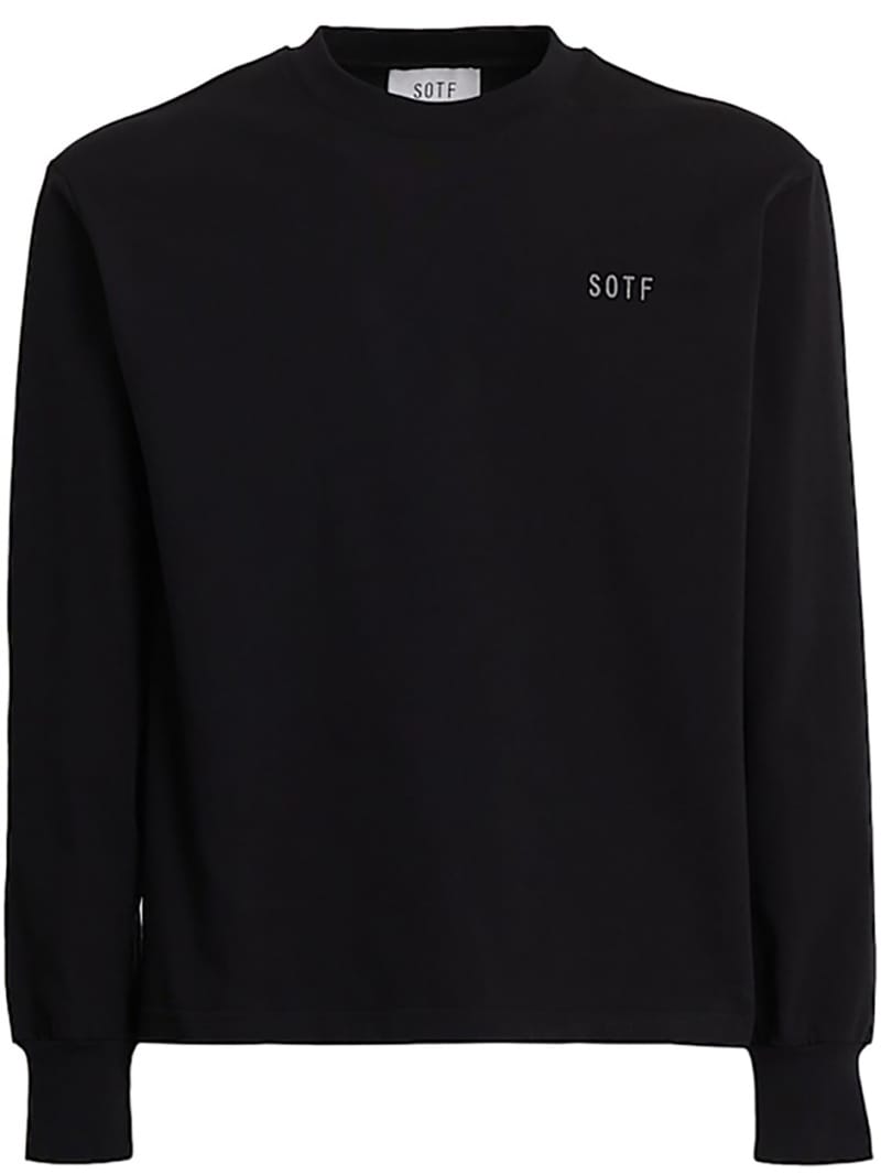 SOTF: Cotton long-sleeved graphic T-shirt