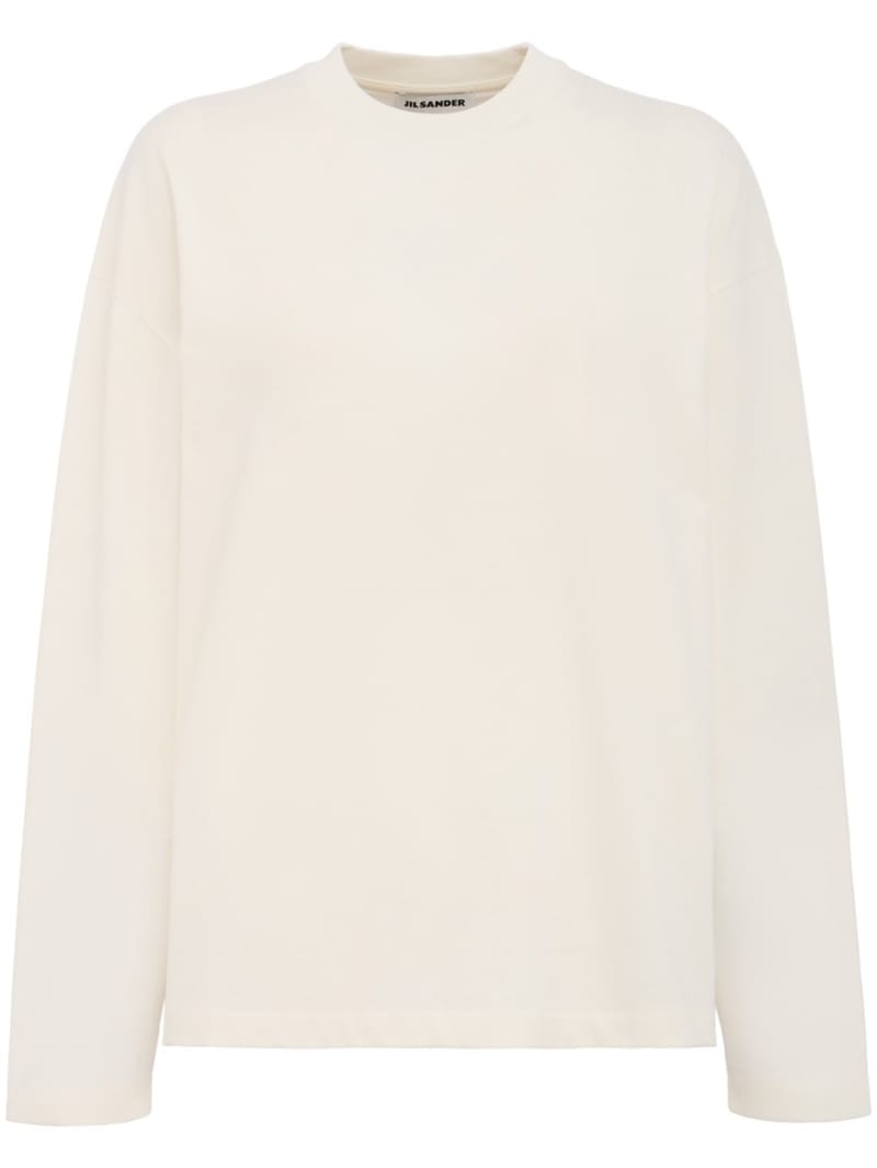 Jil Sander: Cotton jersey t-shirt