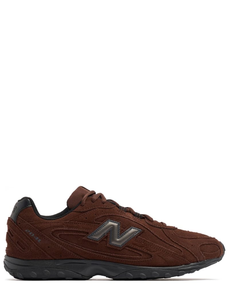 New Balance: Calfskin low-top sneakers
