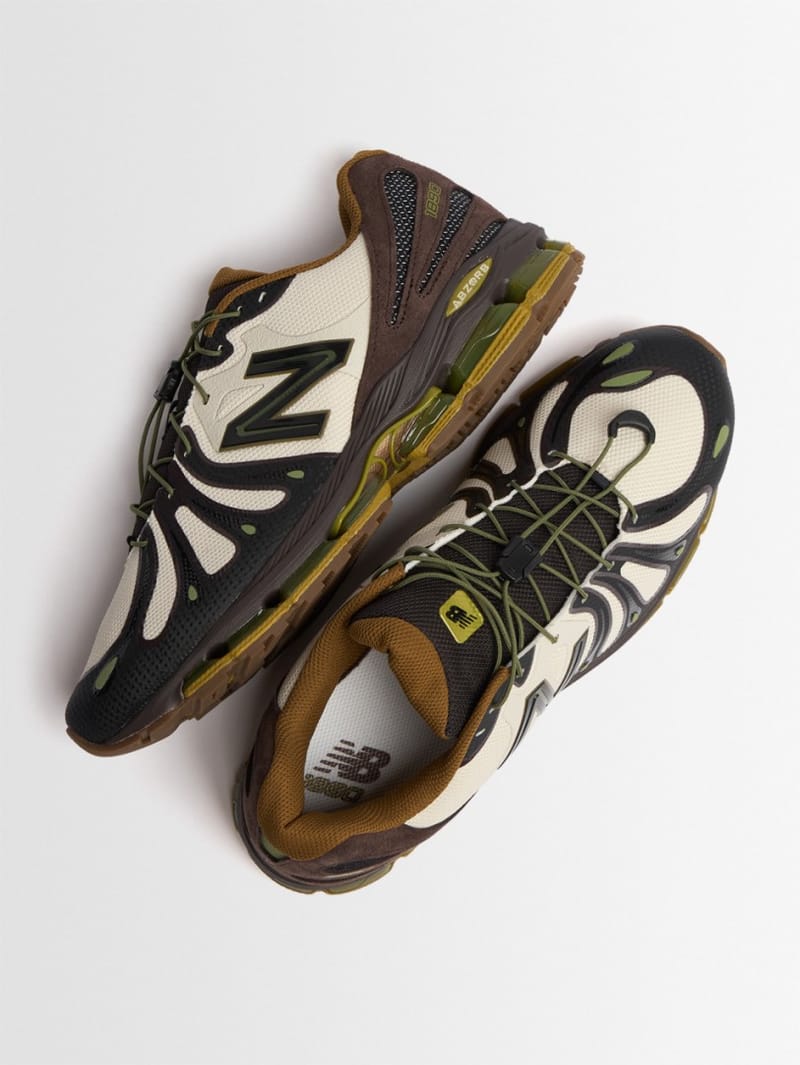 New Balance: Mesh sneakers with quick-lacing system