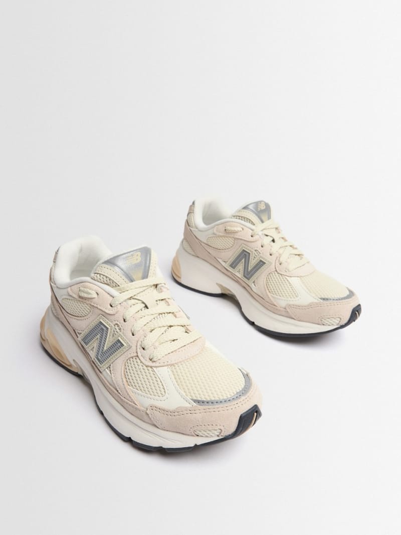 New Balance - 2010 leather and mesh sneakers