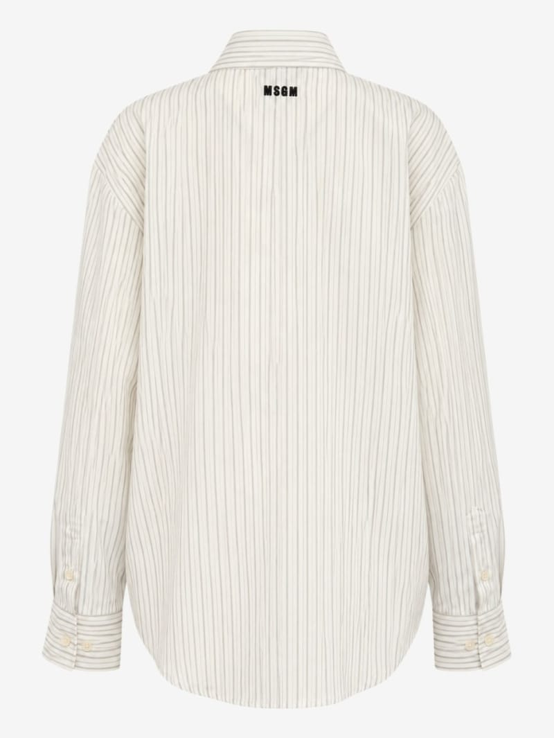 MSGM: Long sleeve Modal shirt