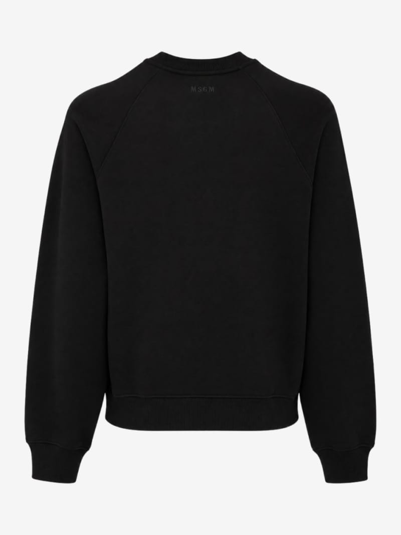 MSGM - Printed cotton sweatshirt