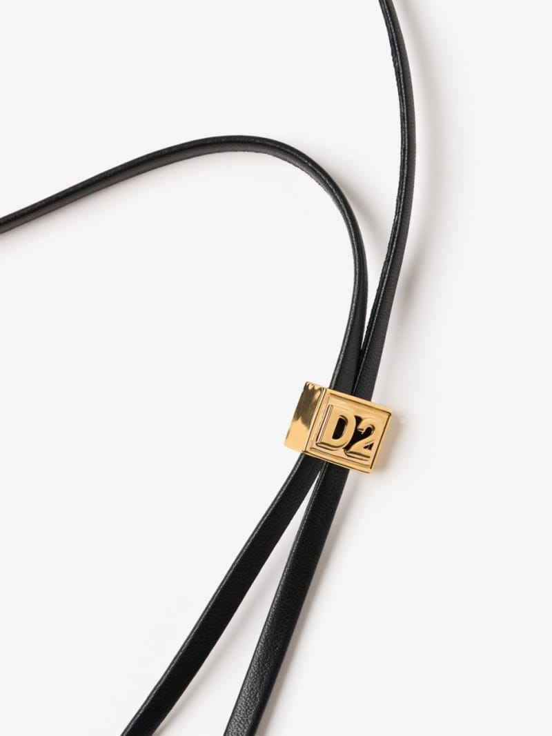 Dsquared2 - D2 logo cord necklace