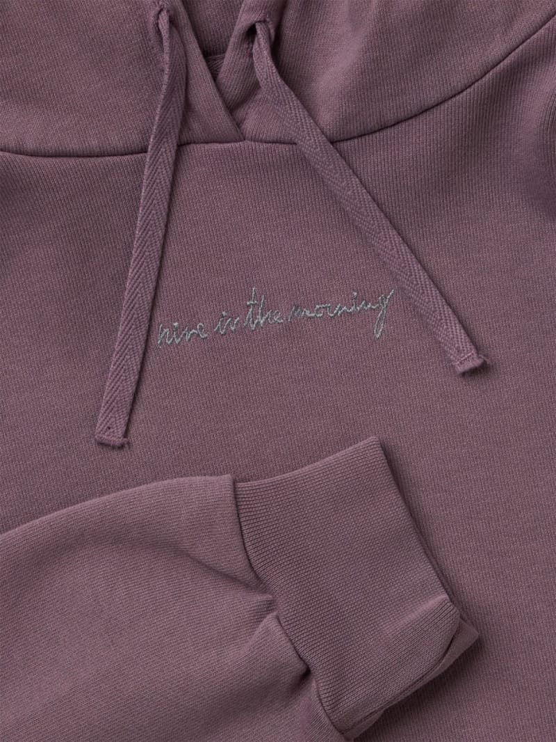 Nine In The Morning - Embroidered hoodie