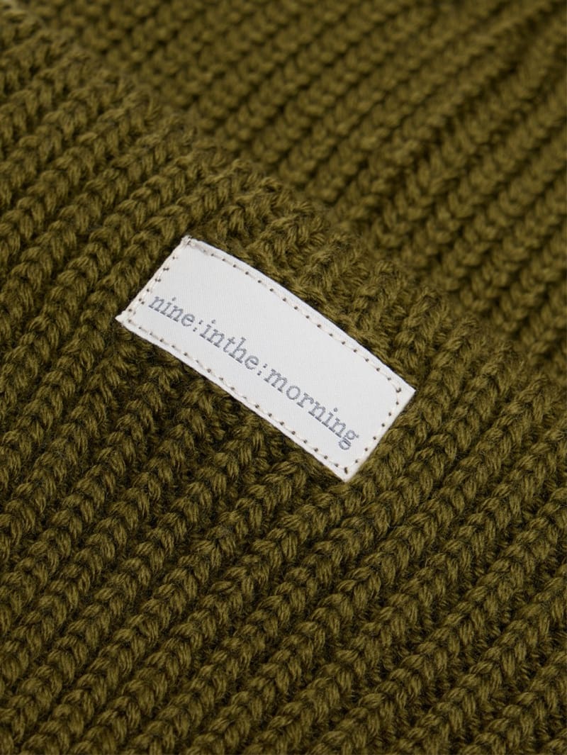 Nine In The Morning: Ribbed cuffed beanie