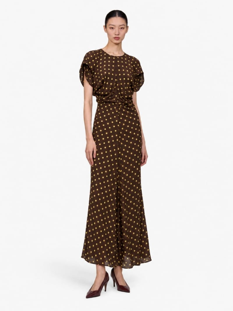 Marni: Silk blend knit dress