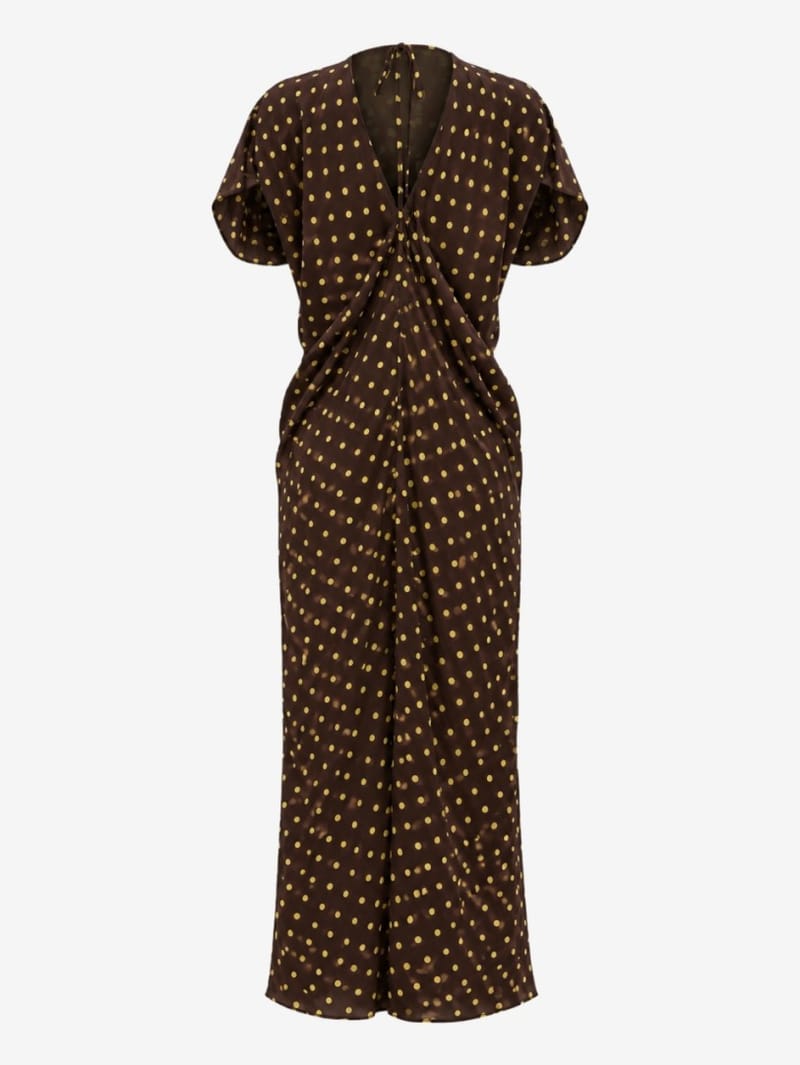 Marni: Silk blend knit dress