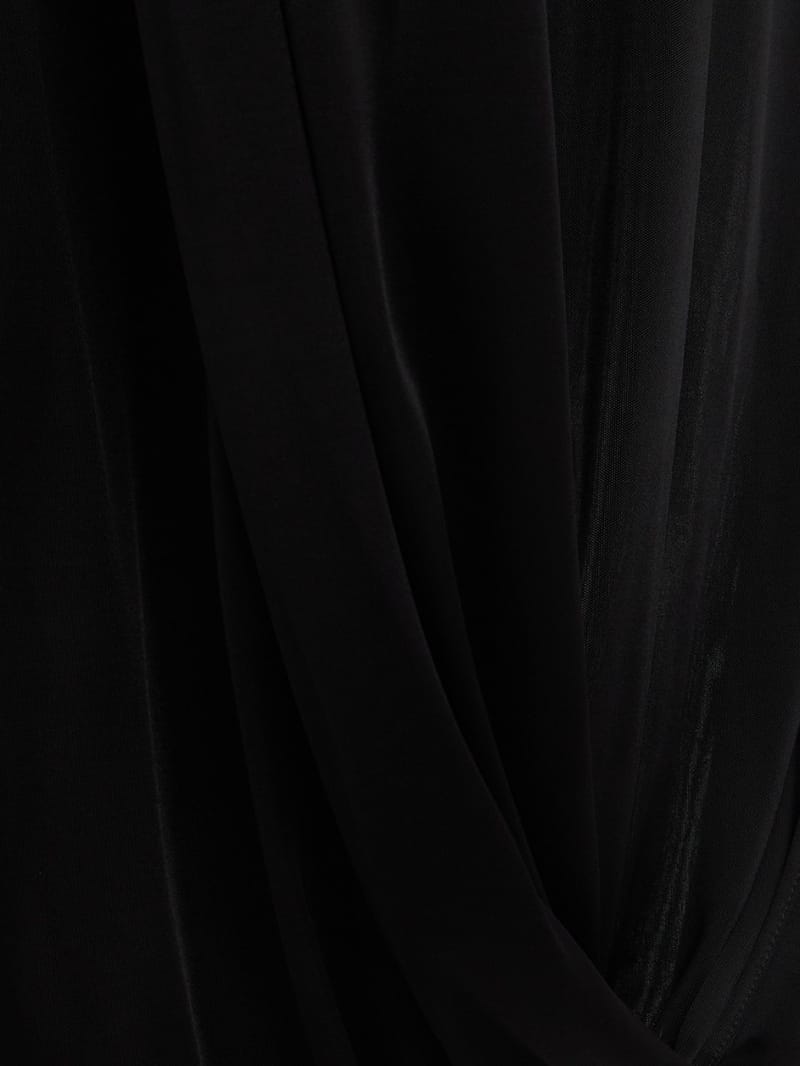 Giuseppe Di Morabito: Long dress with asymmetric sleeve