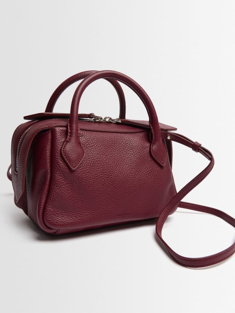 Minobossi - Alice Bauletto leather top handle bag