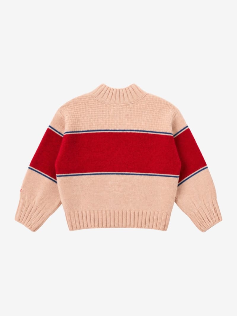 Bobo Choses - Striped jacquard sweater
