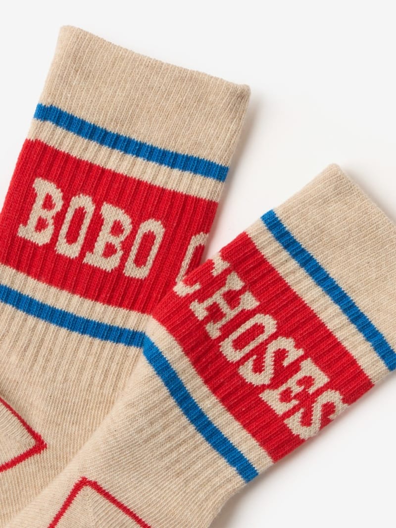 Bobo Choses - Pop organic cotton long socks
