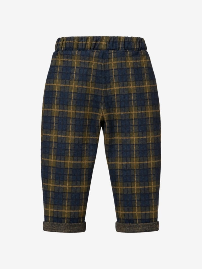 1 + IN THE FAMILY - Plaid drawstring pants