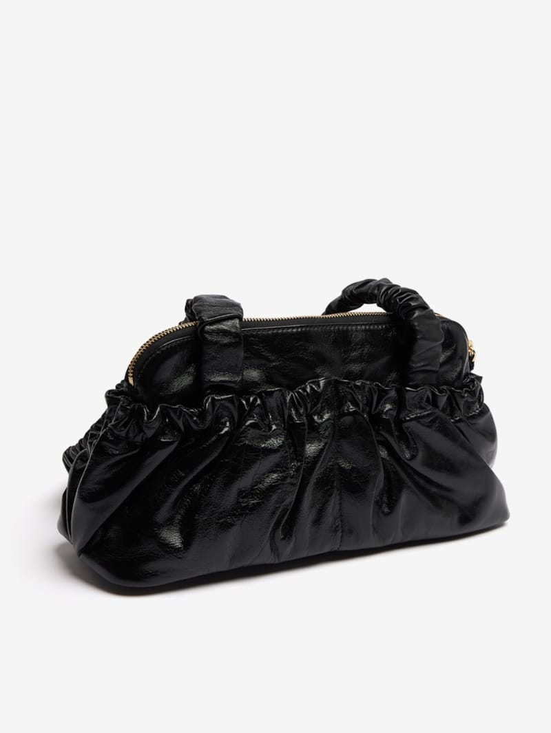 Marni: Borsa a spalla in pelle arricciata