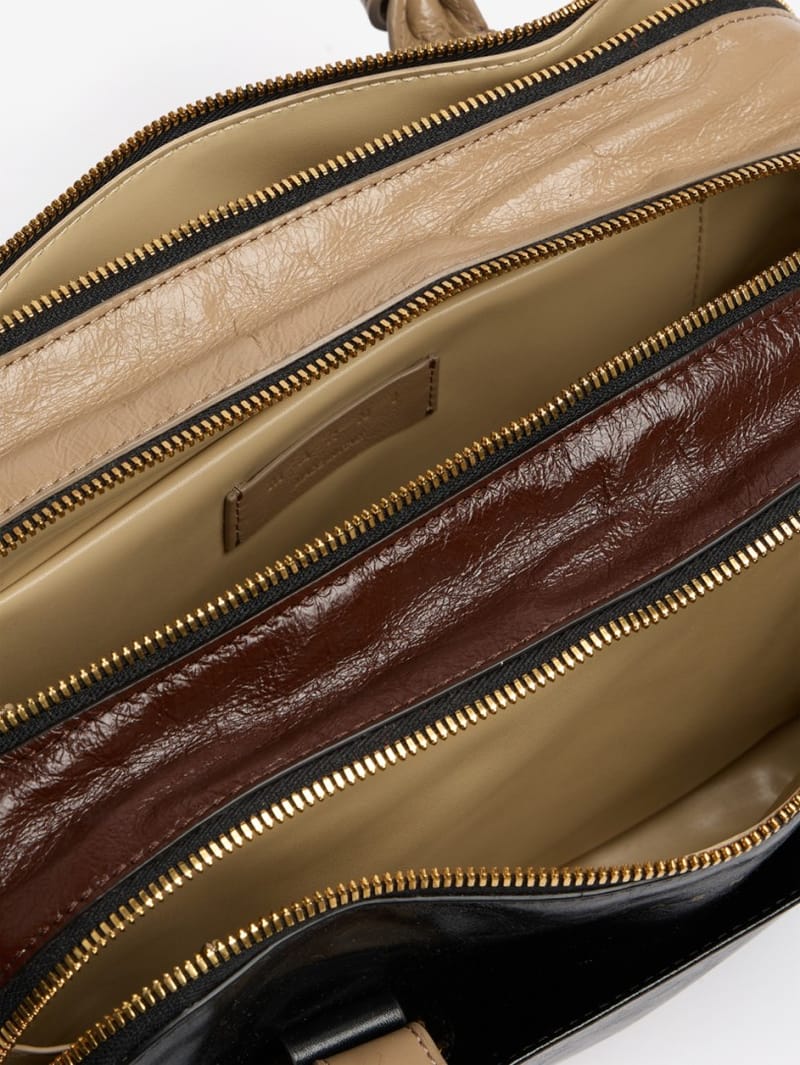 Marni: Small Bauletto leather shoulder bag