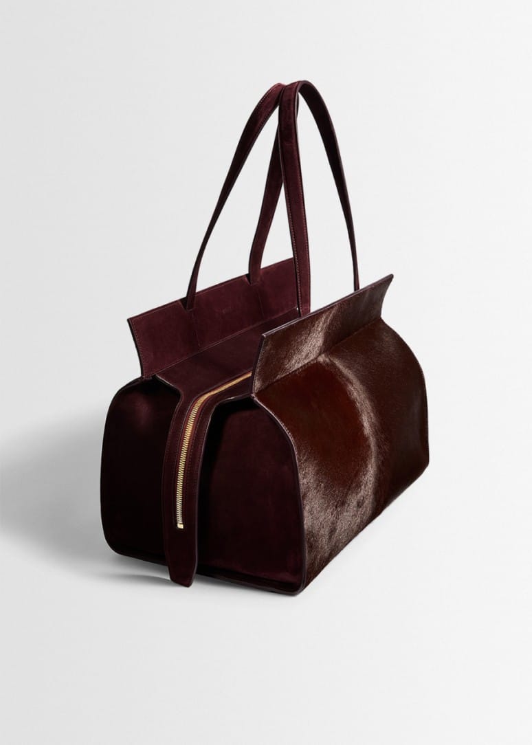 Khaite - Crosby calf hair tote bag