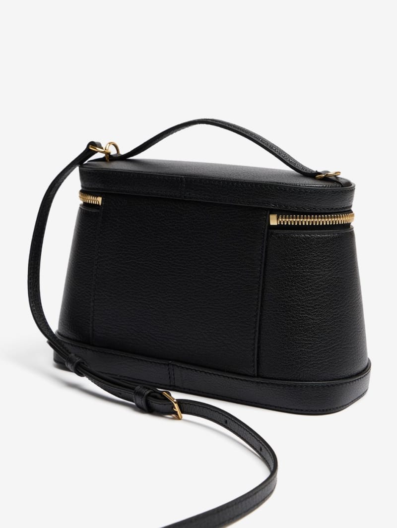Jacquemus: Le Petit Vanity leather top handle bag