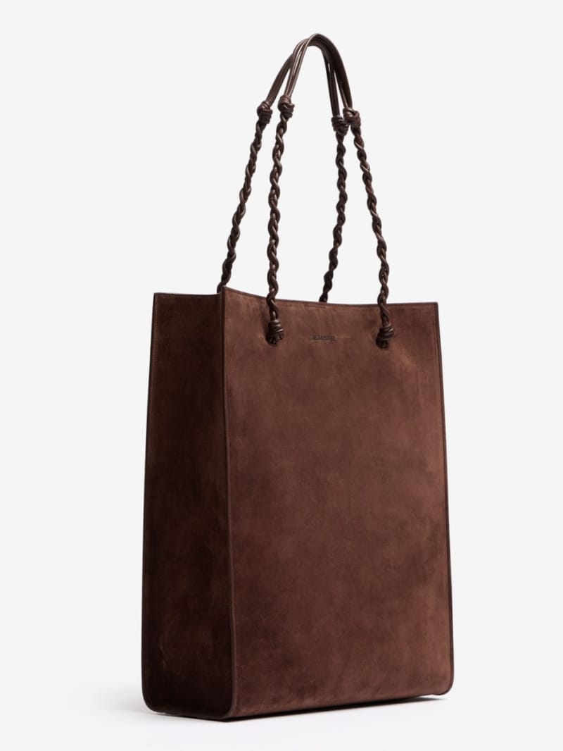 Jil Sander - Tangle suede tote bag
