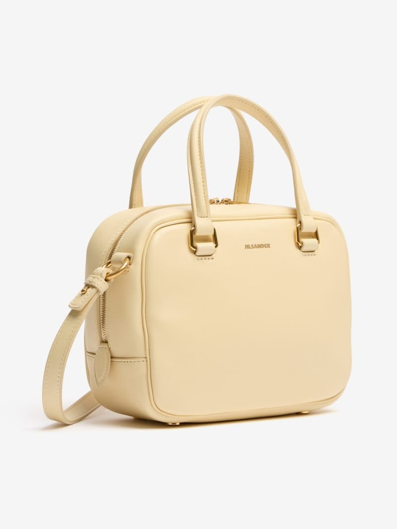 Jil Sander: Small Vision leather top handle bag