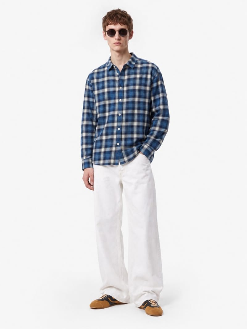 Dsquared2 - D2 washed check cotton shirt